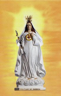 NUESTRA SEÑORA DE AMÉRICA, ORACIÓN E。